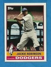 2 Jackie Robinson Baseball Cards 2001 Upper Deck Hall of Famers 16 2010 Topps Vintage Legends VLC12 Brooklyn Dodgers Legend