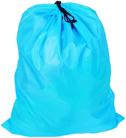 Fantasia de grande capacidade de sacola única de bolsa de bolsa à prova d'água Organizador de roupas, azul, 50x70cm