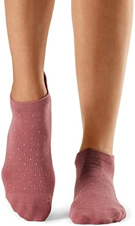 Tavi Noir Feminino Saber Socks - Barre de Grip, Dança, Pilates, Meias de Yoga