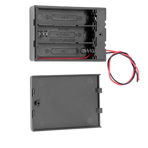 Aexit On/Off Switch Carregador e conversores 3 x 1,5V AA Caixa da célula da bateria CARREGADORES DE BATERIA BLATE WAP W CAP
