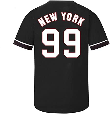 Tifiya Nova York 99/23 Jersey de beisebol impressa camisas de equipe de beisebol para homens/mulheres/jovens