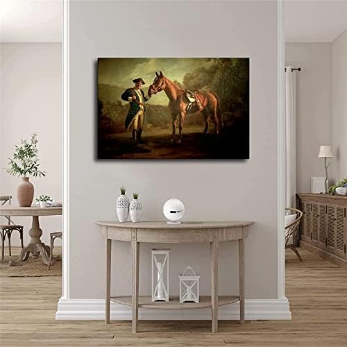 Napoleão Tony Soprano e Pie-O-O-My Poster de Pintura de Cavalo A Corrida de Sopranos Prinha Print Wall Art Decor