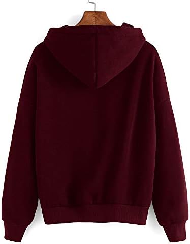 Hoodies de toupko para mulheres moletons gráficos impressos do coração