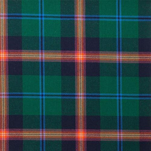 Material de tecido leve de 10 onças jovem Tartan moderno 1 metro