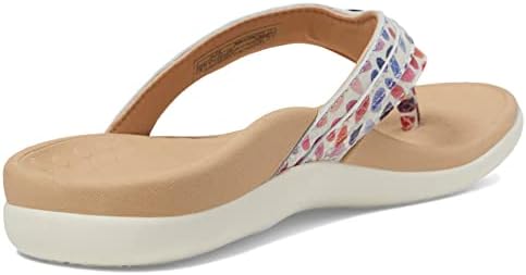 Vionic Women's Rest Aloe Toe Post Sandals- Sandálias de flip-flop diárias que incluem uma palmilha ortopática e sola almofadada para