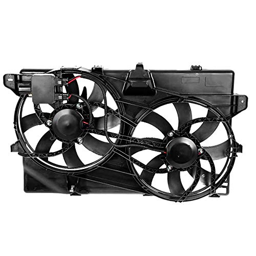 Ventilador de resfriamento rarefelétrico compatível com Lincoln MKX 2009-2010 pelo número da peça 7T4Z-8C607-B 7T4Z8C607B 9T4Z-8C607-A