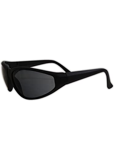 Magid Y80BKGY Gemstone Onyx Glasses de proteção, lente cinza e quadro preto