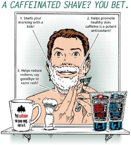 Pacific Shaving Company Cream Cream e Conjunto de Creme de barbear - Kit de barbear para homens - Antioxidante + Creme