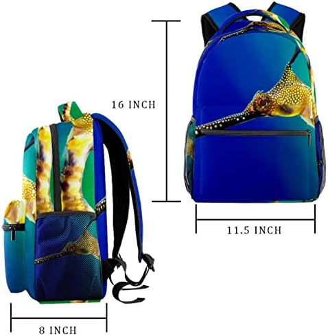 Mochila Seahorse Backp School para meninos meninas 29.4x20x40cm11.5x8x16 em