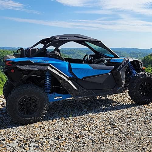 Chelhead X3 Fender Flares, Guarda de lama estendida para compatível com a frente e traseira com Can Am Maverick X3