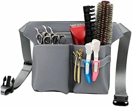 N/A Pro Professional Barber Scissors Bag, Cintura da bolsa Pouca Hairdressing Hairs Salon Tool