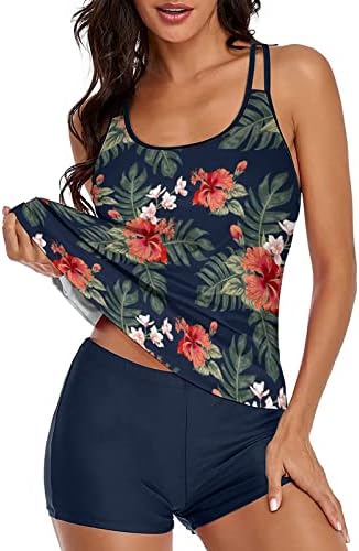 LZALEAL SAWINGUST CORPO para mulheres femininas Tankini com roupas de banho de fundo para mulheres Presentes de uma peça