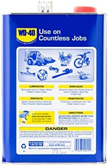 WD-40-490118 Produto multiuso, um galão [4-Pack] e aplicador de spray de produto multiuso [4-Pack]