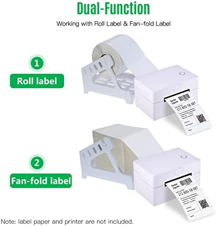 ZSEM Label térmica Rótulo de impressora lder para rolos e fanfold frete pacote rótulos trabalham com impressoras de etiqueta de