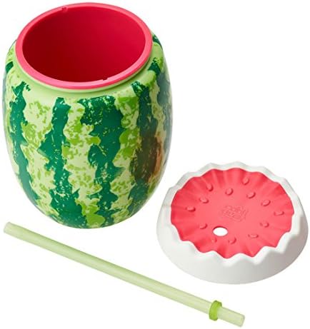 6 conjunto de pacotes Tiki 16oz de coco Tropical Tumbler Copo de plástico de plástico Vidro e palha BPA Plástico