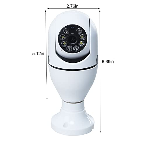 1080p Câmera de segurança Sistema de câmera E27 Câmera de lâmpada 360 graus câmeras de vigilância em casa