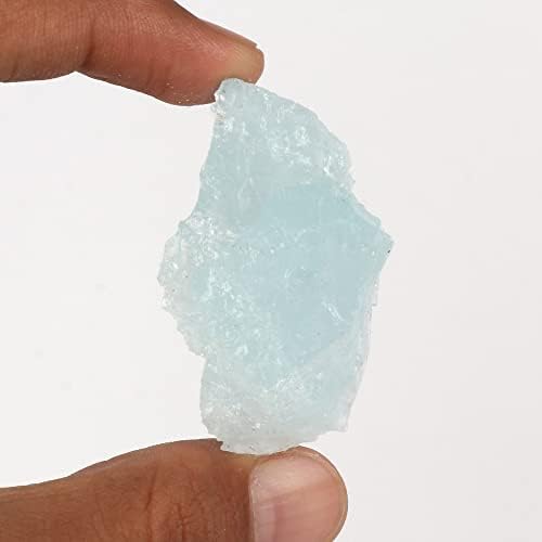 GemHub 157.9 Ct Natural Aqua Aqua Aqua Sky Aquamarina Loue Pedra para cair, Cabbing, Cura de Cristal, Décora e OUTRA