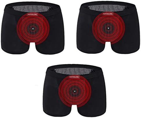 XSSion 3/5/7 de embalagem fisiológica Roupa íntima para homens Magnetic Therapy Health Care Boxer Briefs