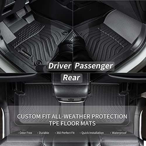 Kelcseecs Floor tapetes personalizados para Hyundai Santa Cruz 2023 2022 All Weather Protection TPE Pesados ​​Diários Não Deslizamentos