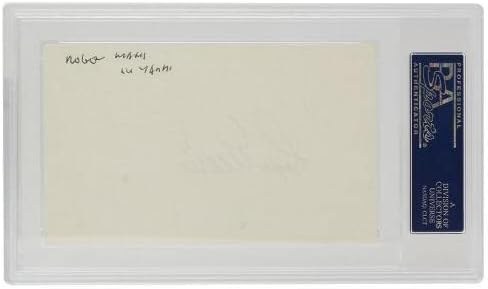 Roger Maris New York Yankees assinou cartão de índice PSA/DNA GEM MT 10 - MLB CUTATATURES SIGNATURAS