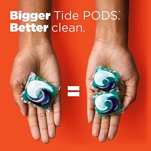 Tide Power Pods Detergente PACs, limpo higiênico, original, 45 CT