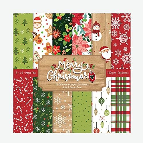 Feliz Natal Papai Noel DOT Scrapbook, álbum DIY Papel de álbum, conta manual, cartões de felicitações fabricando papel
