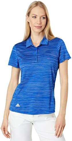 Camisa polo tingida por espaço feminino da Adidas