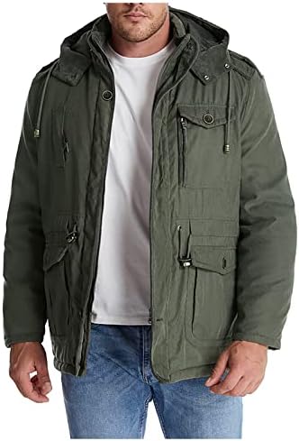 Jaqueta de couro ADSSDQ para homens, Trendy saindo de inverno plus size casaco masculino de manga comprida no meio da jaqueta à prova