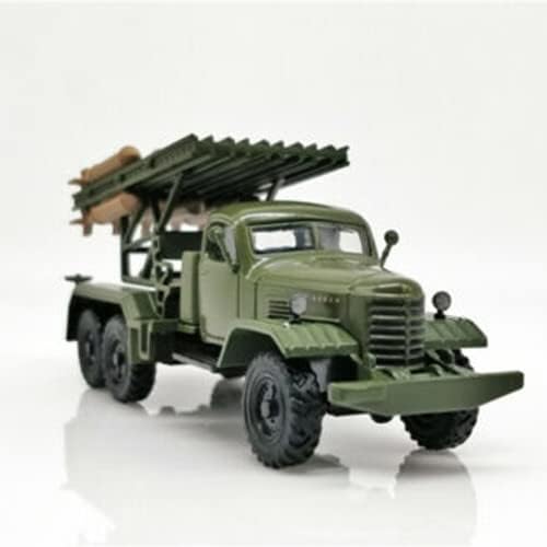 Mookeenona 1:64 10,5 cm de carro de caminhão de caminhão de caminhão militar de caminhão de caminhão Minelayer veículo Modelo Diecast