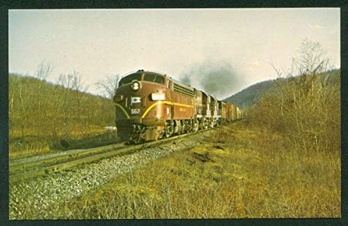 Swither de Lehigh Valley Emd F7a Waverly New York Locomotive No. 562 Train Railroad Post Cart