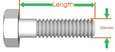 Newport prendedores parafusos hexáticos, acabamento liso de grau 5, 1 -8 x 2 3/4 feito nos EUA, thread UNC totalmente rosqueado x