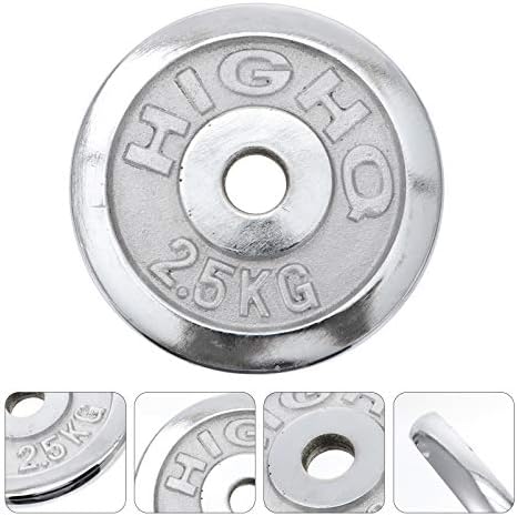 Besportble Fitness Iron Grip Plate para placa de peso de barra para cultivo de levantamento de peso