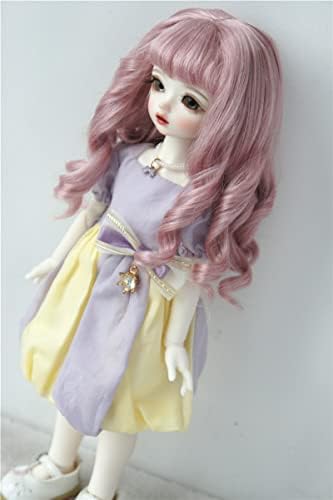 Jusuns YOSD Doll peruca JD627 6-7 polegadas de 16 a 18 cm de comprimento Sauvage Synthetic Mohair BJD Hair 1/6 Acessórios