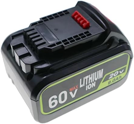 Substituição de Bateria de 6000mAh de Bateria DeW60V para De Walt 20/60V Battery DCB184 DCB200 DCB 606 DCB546 DCB547