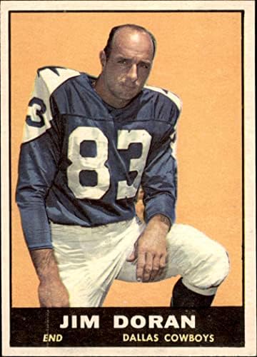 1961 Topps 23 Jim Doran Dallas Cowboys NM Cowboys Iowa St/Buena Vista