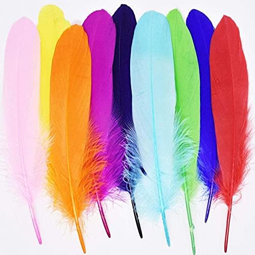 ZAMIHALAA 10/100PCS POLO HUSTO FEETHERS DIY PENHAS PARA JOIXAS FAZENDO DE JOIXAS CATAÇÃO DE CASAMENTO PLUMAS ACESSÓRIOS 13-20CM