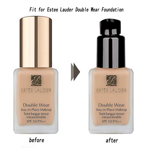 Lufox 2pcs Foundation Pump for Mac Studio Fix Fluid Foundation e Estee Lauder Double Wear Foundation