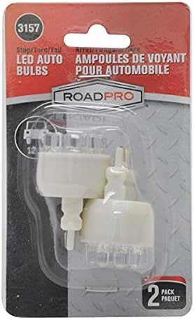 Roadpro Rp3157led/2 Clear 3157 LED super brilhante lâmpadas de substituição - pacote de 2