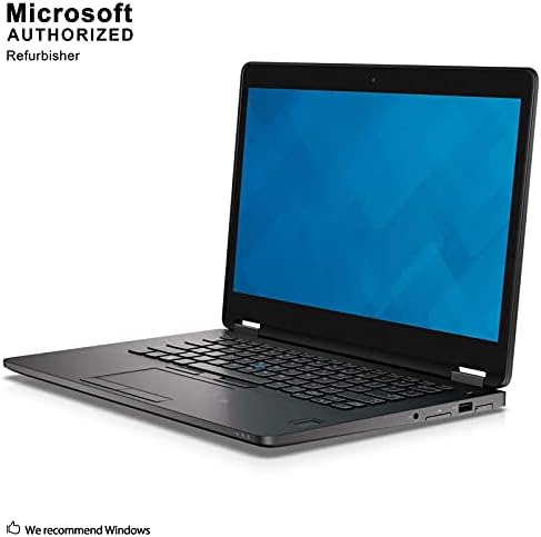Dell Latitude E7470 14 HD Laptop, Core i5-6200U 2,3GHz, 16 GB, 512 GB de unidade de estado sólido, Windows 10 Pro 64bit,