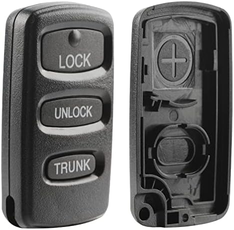 Substituição para 1999-2006 Chrysler Dodge Mitsubishi 4-Button Chave Remote FOB Case G8D-522M-A