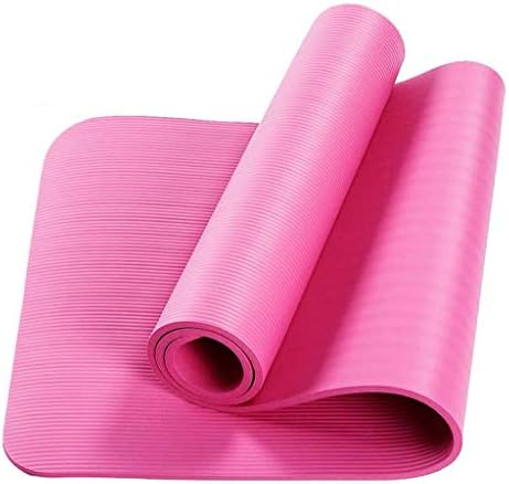 Yoga Mat 72 x 24 Exercício extra grosso de piquenique ao ar livre com equipamentos de ioga com cinta para exercícios domésticos