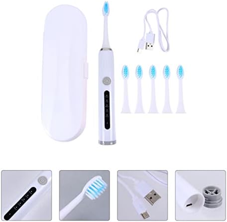 Escovado 1 conjunto de escovas elétricas de escova elétrica escovas de dentes elétricas para adultos infantil escovas de