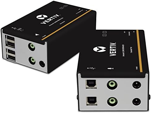 VERTIV AVOCENTE LV 3020P KIT HD KVM EXTENDER HD KVM com receptor e transmissor, VGA, Monitor duplo, estenda até 300 m. / 1.000 pés.