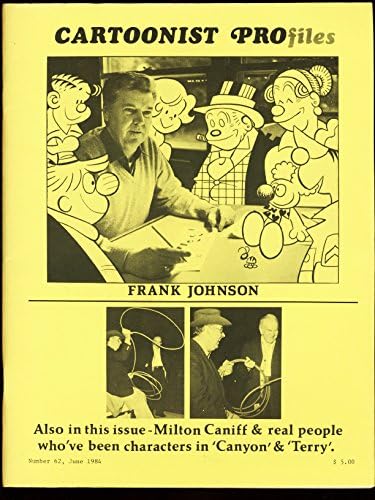 Perfis de cartunista 62-1984-Milton Caniff FN