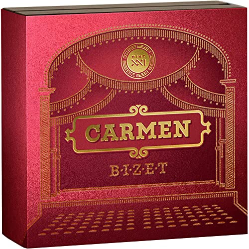 2022 de moderno comemorativo Powercoin Carmen Bizet Opera 2 oz Moeda de prata 5 $ NIUE 2022 acabamento antigo