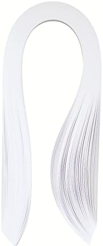 ODETOJOYY WHITE QULLING PAPER TIPS 5MM CREMO PARA OSTRATOS FILIGEE DE FILIGEE DE FILIGEE DESLIGRADORES 120PCS, 54cm