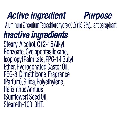 Desodorante antitranspirante Dove com 48 horas de proteção contra o desodorante do Feol Essentials para mulheres, 2,6 onças