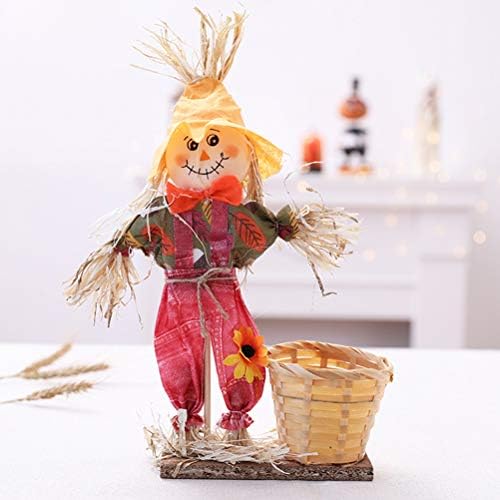 Soimiss 2pcs Halloween Candy Basket Candy Candy Container Scarecrow Titular do presente de doces