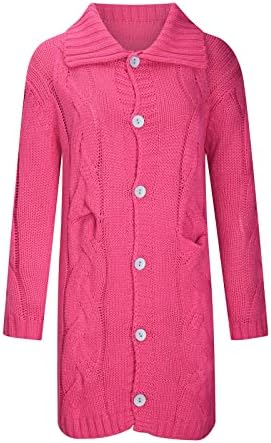 Cacadomas de malha feminina Cardigan Casaco comprido suéter de malha grossa 2023 Subes de roupas de inverno de outono PLUSTE