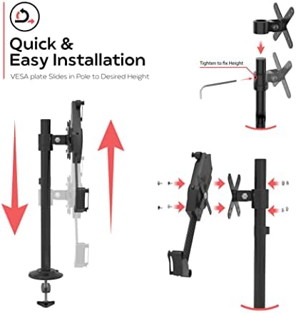 Montagem da mesa e suporte-Montagem de ilhó de mesa CTA e suporte universal de não segurança para iPad 10th Gen 10.9